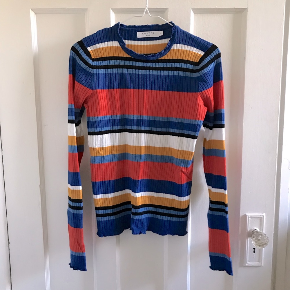 Costes multi stripe sweater